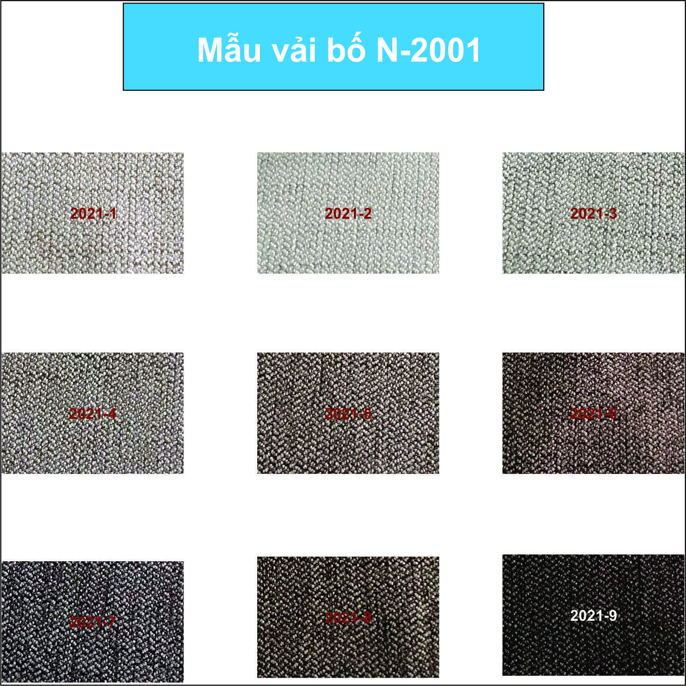 vải bố bọc ghế sofa N2001-003
